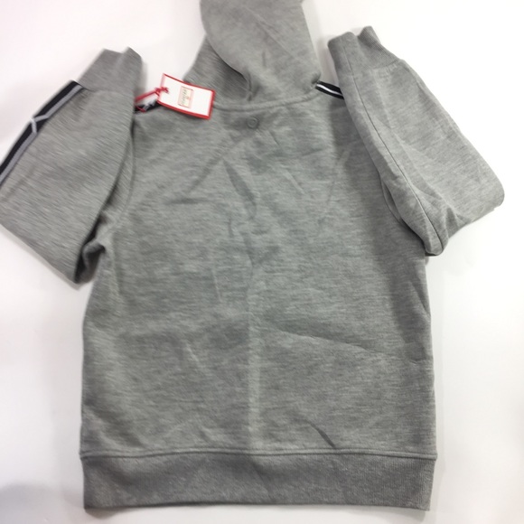 Hunter x Target Boys Medium 8/10 Gray Black Hoodie - Picture 3 of 6